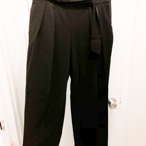NWT Wide Leg Pant with Tie Waist Detail